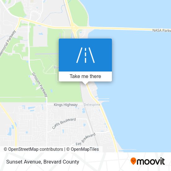 Mapa de Sunset Avenue