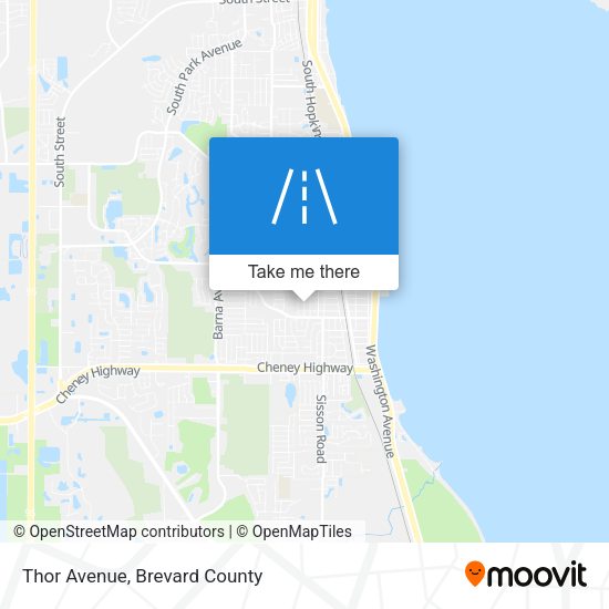 Mapa de Thor Avenue