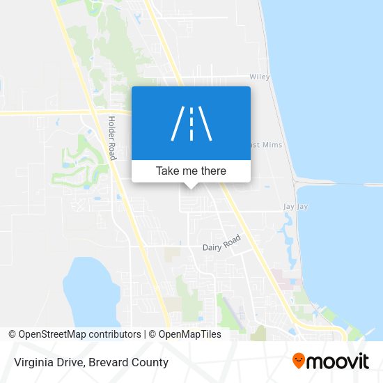 Virginia Drive map