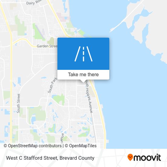 Mapa de West C Stafford Street
