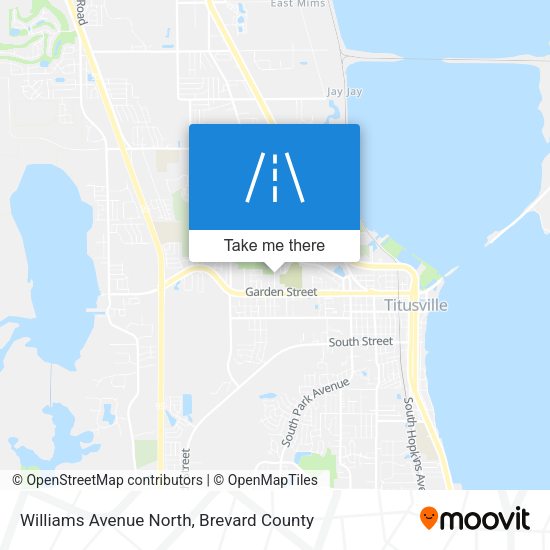 Williams Avenue North map