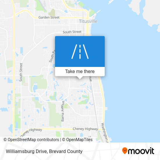 Williamsburg Drive map