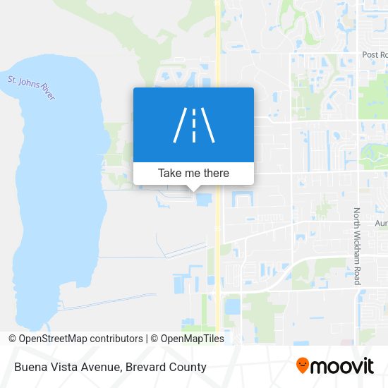 Mapa de Buena Vista Avenue