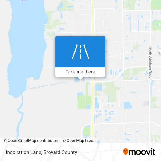 Inspiration Lane map