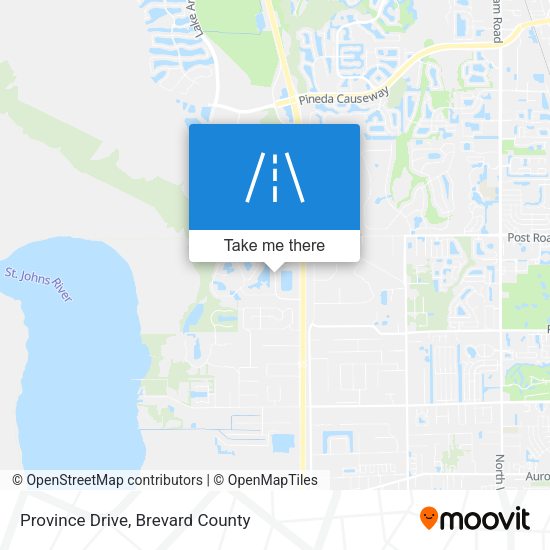 Province Drive map