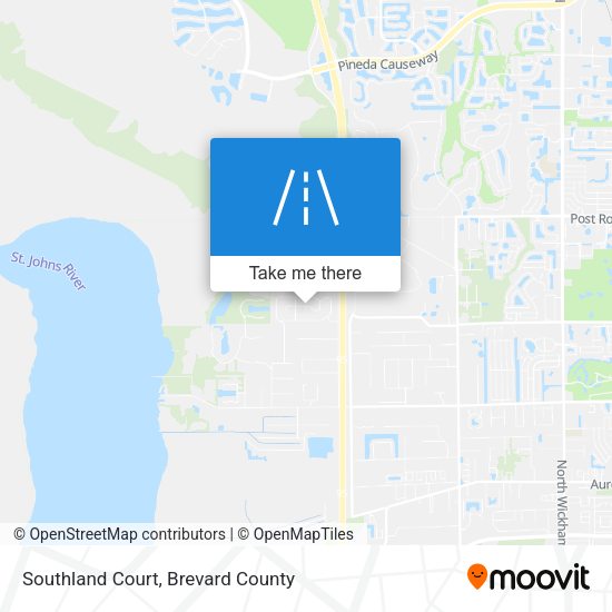 Southland Court map