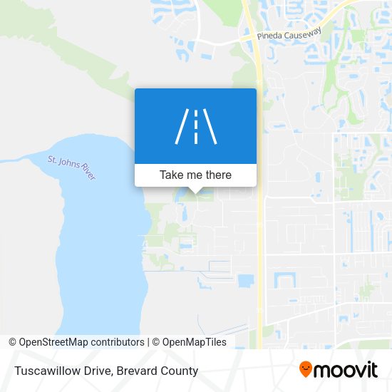 Mapa de Tuscawillow Drive