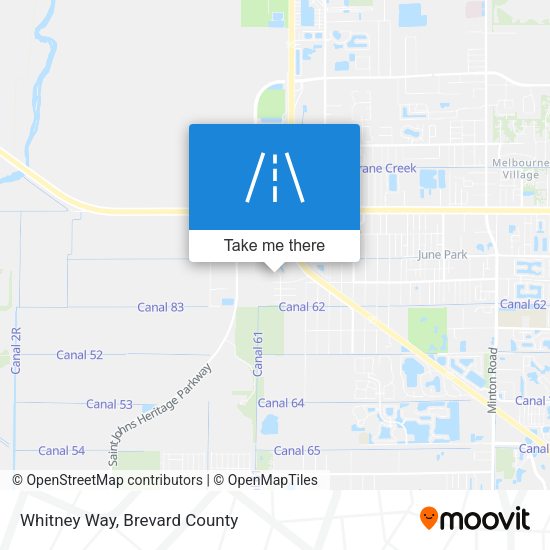 Whitney Way map
