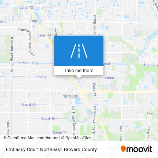 Embassy Court Northeast map