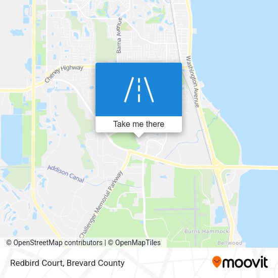 Redbird Court map
