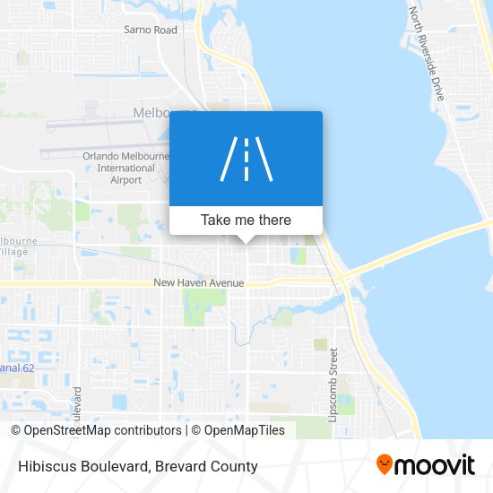 Hibiscus Boulevard map