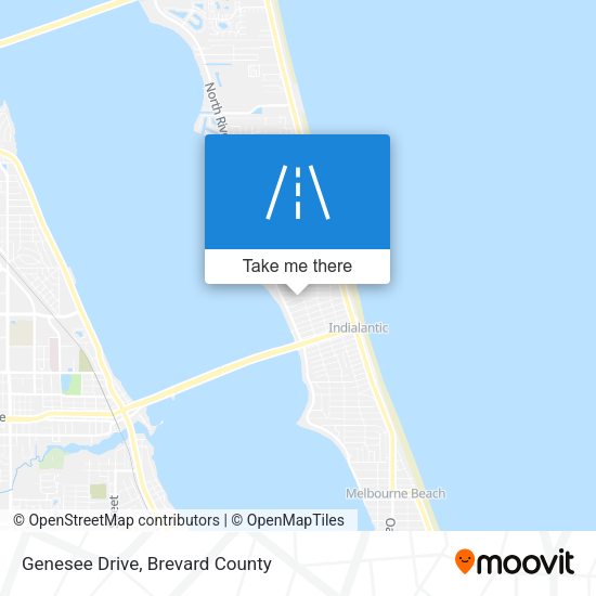 Genesee Drive map