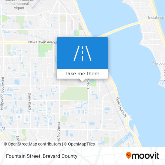 Fountain Street map