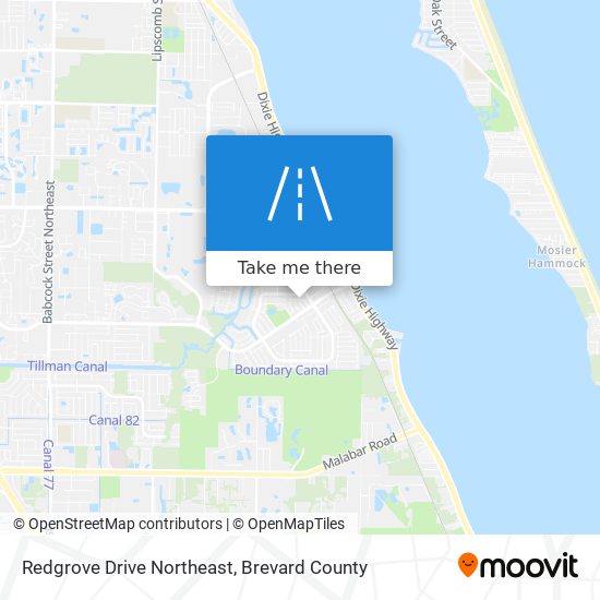 Mapa de Redgrove Drive Northeast