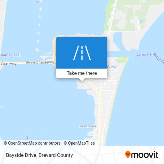 Bayside Drive map