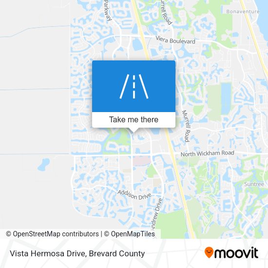 Mapa de Vista Hermosa Drive