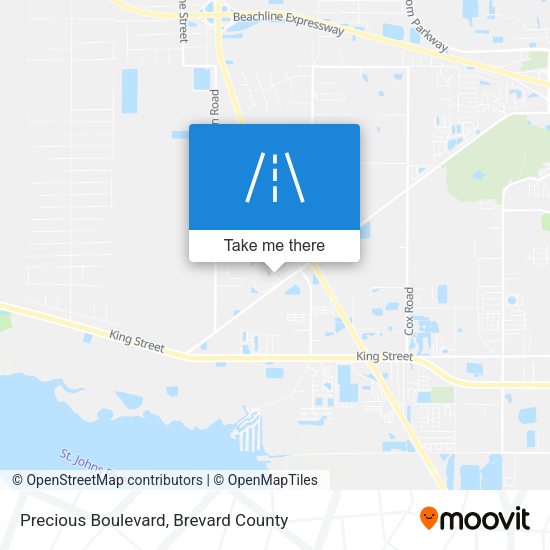 Precious Boulevard map