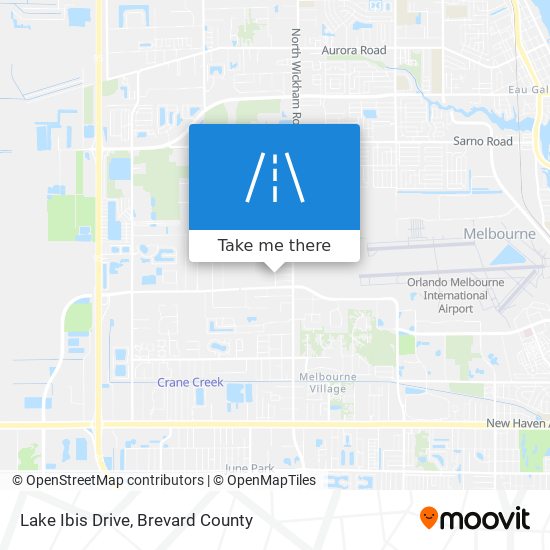 Mapa de Lake Ibis Drive