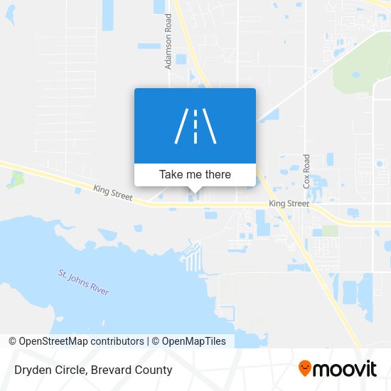 Dryden Circle map