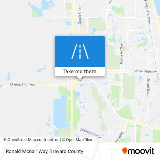 Mapa de Ronald Mcnair Way