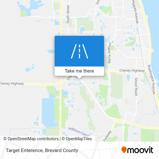 Target Enterence map