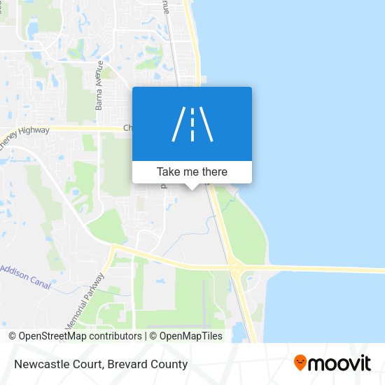 Newcastle Court map
