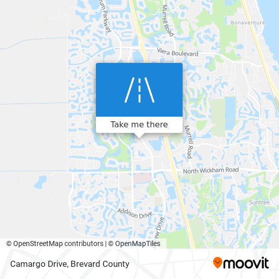 Camargo Drive map