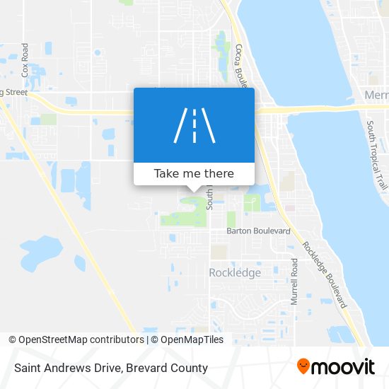 Saint Andrews Drive map