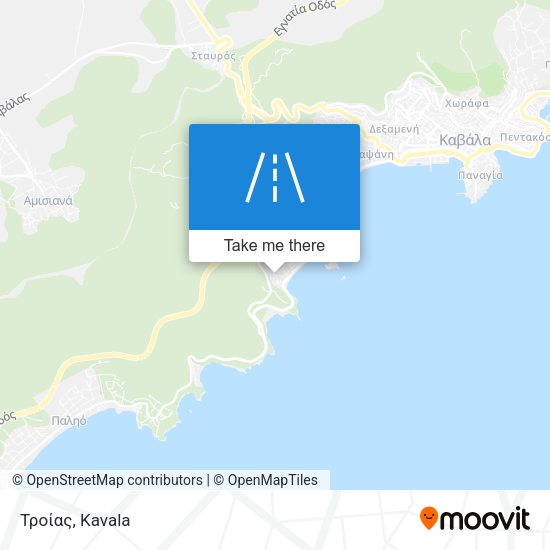 Τροίας map