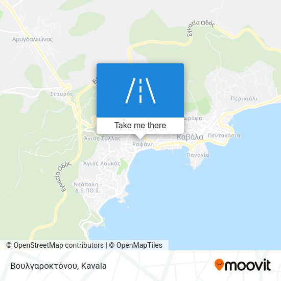 Βουλγαροκτόνου map