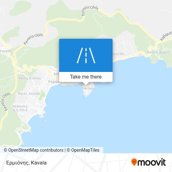 Ερμιόνης map