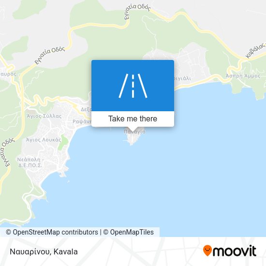 Ναυαρίνου map