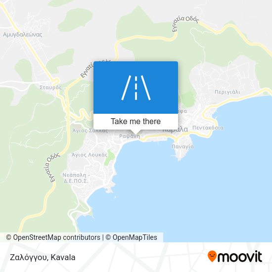 Ζαλόγγου map