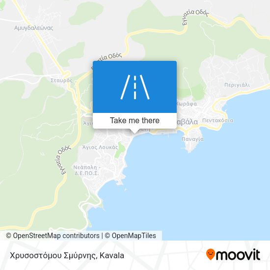 Χρυσοστόμου Σμύρνης map