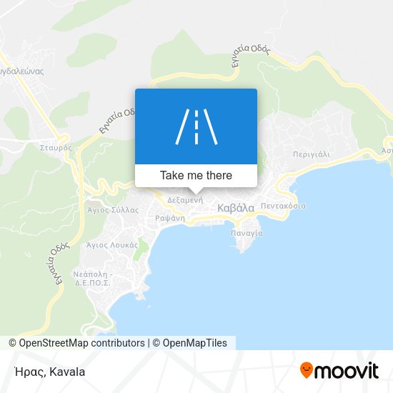 Ήρας map