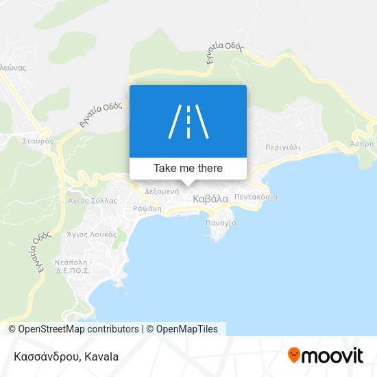 Κασσάνδρου map