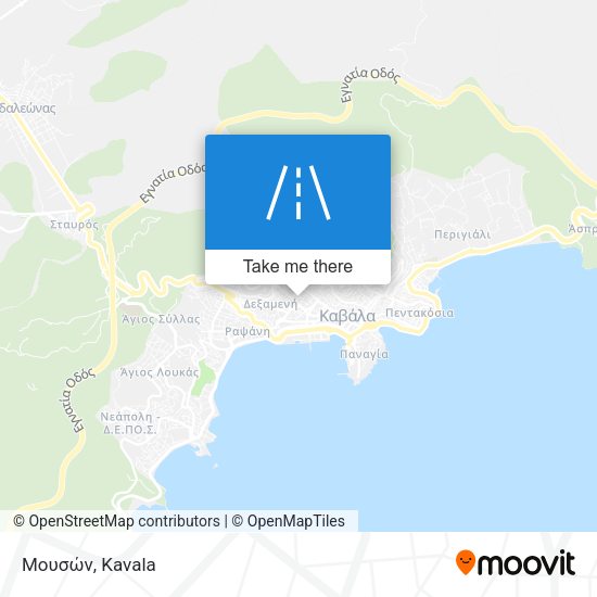 Μουσών map