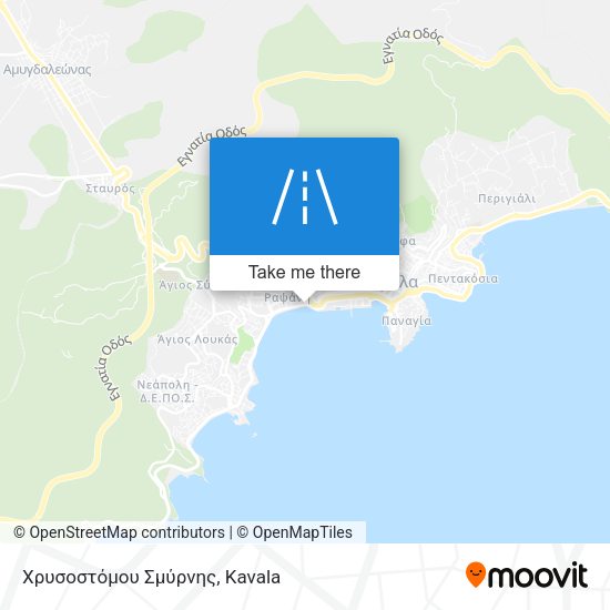 Χρυσοστόμου Σμύρνης map