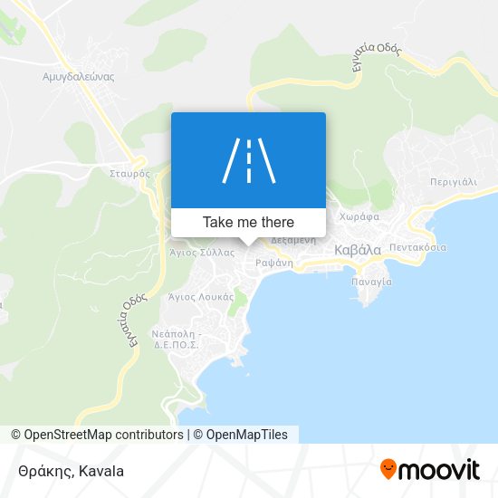 Θράκης map