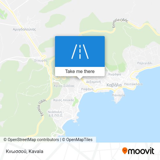 Κνωσσού map