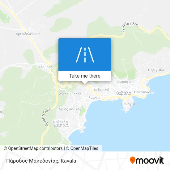 Πάροδος Μακεδονίας map