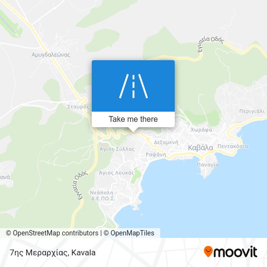 7ης Μεραρχίας map
