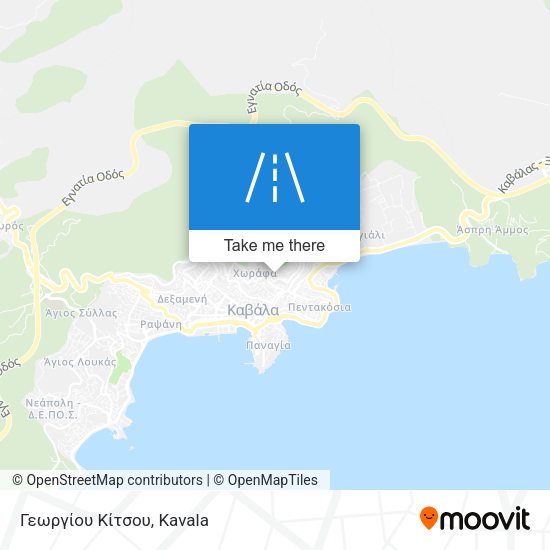 Γεωργίου Κίτσου map