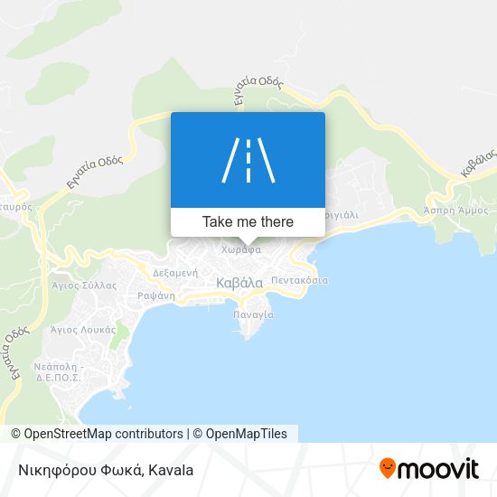 Νικηφόρου Φωκά map