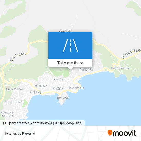 Ικαρίας map