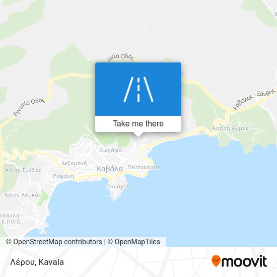 Λέρου map