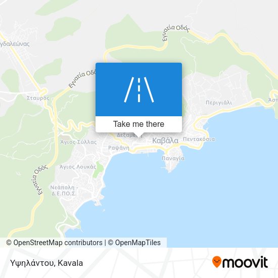 Υψηλάντου map