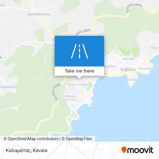 Καλαμάτας map