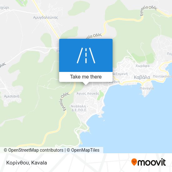Κορίνθου map