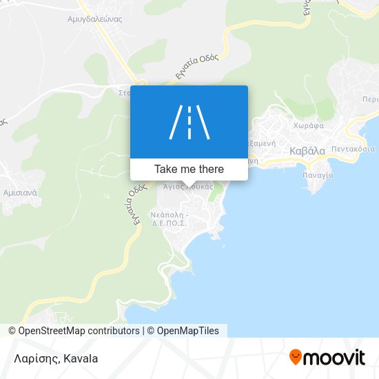Λαρίσης map